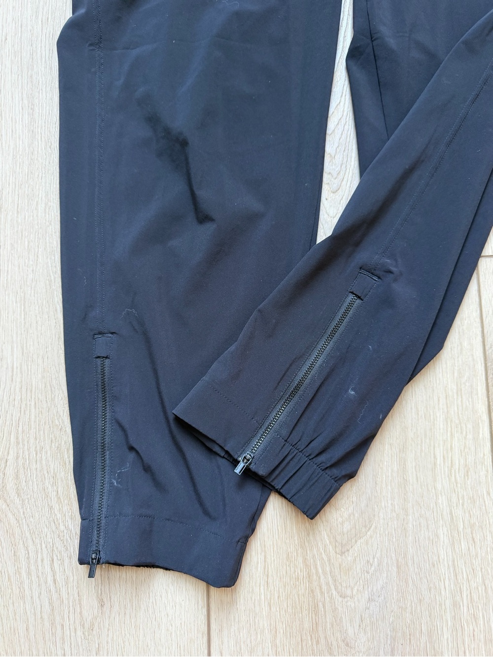 Athleta Brooklyn Heights Jogger Pants with Zippers Black Size 12 - Picture 8 of 14